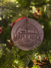 Load image into Gallery viewer, Limited Edition 2025 Maple Rock Farm supporter ornament
