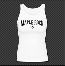 Load image into Gallery viewer, Women&#39;s  Maple Rock Farm &lt;3 Fitted Tank
