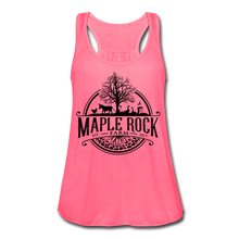 Load image into Gallery viewer, Women&#39;s Maple Rock Farm Racerback - neon pink
