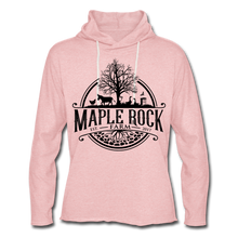 Load image into Gallery viewer, Unisex Maple Rock Farm Hoodie - cream heather pink
