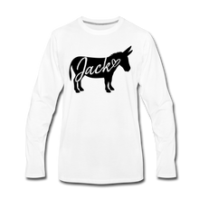 Load image into Gallery viewer, Men&#39;s &#39;Jack&#39; Long Sleeve T-Shirt - white
