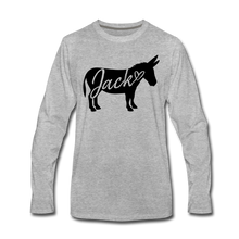 Load image into Gallery viewer, Men&#39;s &#39;Jack&#39; Long Sleeve T-Shirt - heather gray
