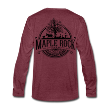 Load image into Gallery viewer, Men&#39;s &#39;Jack&#39; Long Sleeve T-Shirt - heather burgundy
