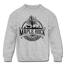 Load image into Gallery viewer, Kid&#39;s Maple Rock Farm Logo - Crewneck Sweatshirt
