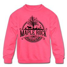 Load image into Gallery viewer, Kid&#39;s Maple Rock Farm Logo - Crewneck Sweatshirt
