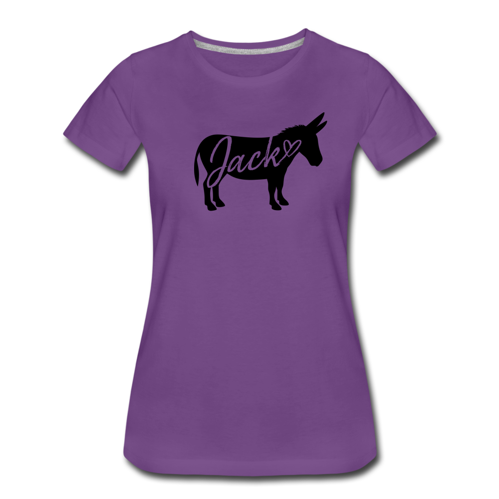 Women’s 'Jack' T-Shirt - purple