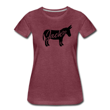 Load image into Gallery viewer, Women’s &#39;Jack&#39; T-Shirt - heather burgundy
