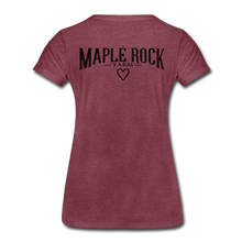 Load image into Gallery viewer, Women’s &#39;Jack&#39; T-Shirt - heather burgundy
