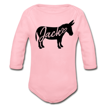 Load image into Gallery viewer, Baby &#39;Jack&#39; Long Sleeve Bodysuit - light pink
