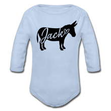 Load image into Gallery viewer, Baby &#39;Jack&#39; Long Sleeve Bodysuit - sky
