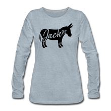 Load image into Gallery viewer, Women&#39;s &#39;Jack&#39; Long Sleeve T-Shirt - heather ice blue
