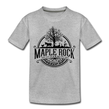 Load image into Gallery viewer, Toddler Maple Rock Farm Logo T-Shirt - heather gray
