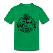 Load image into Gallery viewer, Toddler Maple Rock Farm Logo T-Shirt - kelly green
