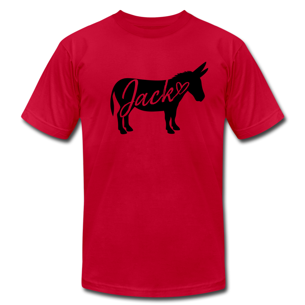 Unisex 'Jack' Jersey T-Shirt - red