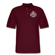 Load image into Gallery viewer, Men&#39;s Maple Rock Farm Polo Shirt - burgundy
