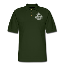 Load image into Gallery viewer, Men&#39;s Maple Rock Farm Polo Shirt - forest green
