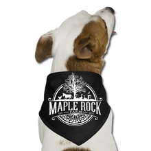 Load image into Gallery viewer, Maple Rock Farm - Dog Bandana - black
