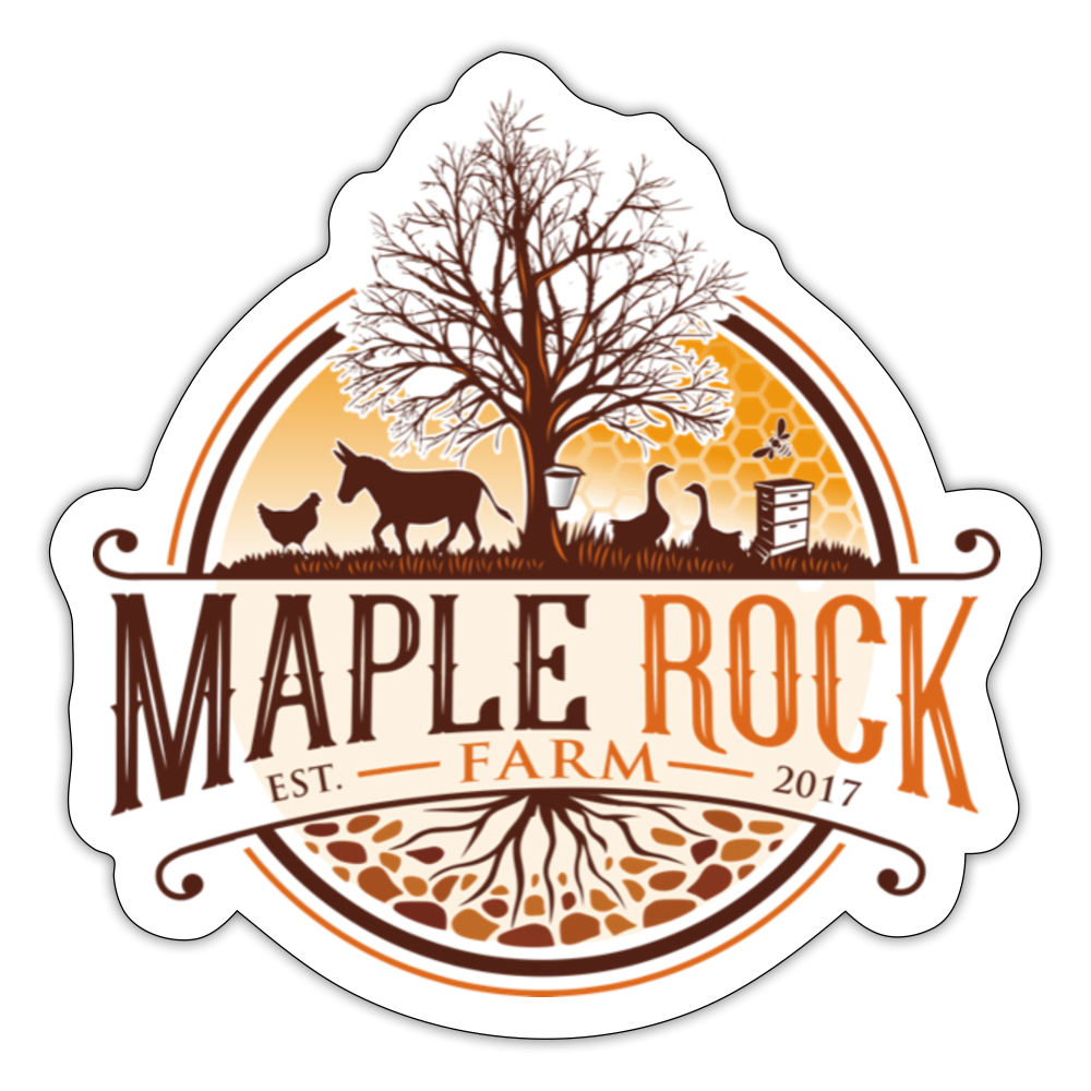 Maple Rock Farm - Sticker - white matte