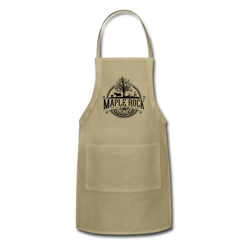 Maple Rock Farm Apron - khaki