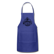 Load image into Gallery viewer, Maple Rock Farm Apron - royal blue
