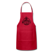 Load image into Gallery viewer, Maple Rock Farm Apron - red
