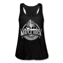 Load image into Gallery viewer, Women&#39;s Maple Rock Farm Racerback - black
