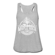 Load image into Gallery viewer, Women&#39;s Maple Rock Farm Racerback - heather gray
