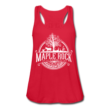 Load image into Gallery viewer, Women&#39;s Maple Rock Farm Racerback - red
