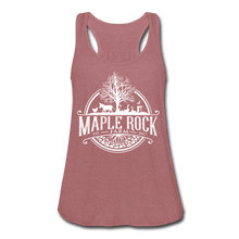 Load image into Gallery viewer, Women&#39;s Maple Rock Farm Racerback - mauve
