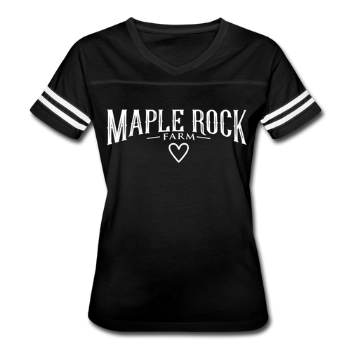 Women’s Vintage Sport T-Shirt - black/white