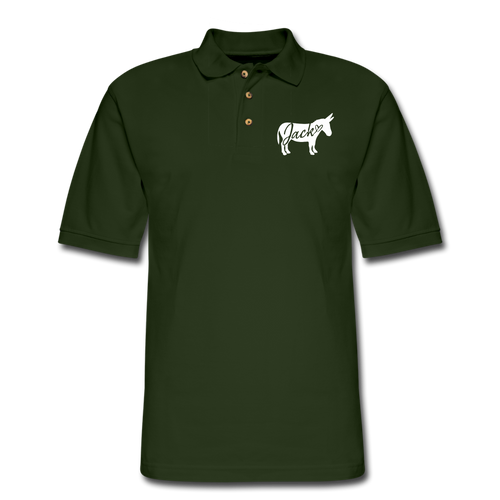 Men's 'Jack' Polo Shirt - forest green