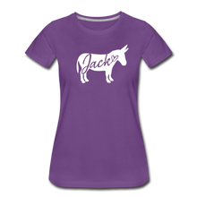 Load image into Gallery viewer, Women&#39;s &#39;Jack&#39; V-Neck T-Shirt - purple
