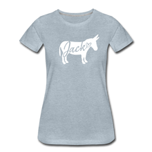 Load image into Gallery viewer, Women&#39;s &#39;Jack&#39; V-Neck T-Shirt - heather ice blue
