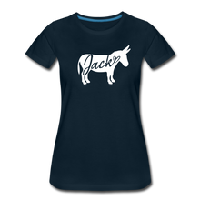 Load image into Gallery viewer, Women&#39;s &#39;Jack&#39; V-Neck T-Shirt - deep navy
