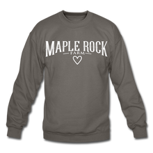 Load image into Gallery viewer, Crewneck Maple Rock Farm &lt;3 Sweatshirt - asphalt gray
