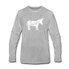 Load image into Gallery viewer, Men&#39;s &#39;Jack&#39; Long Sleeve T-Shirt - heather gray
