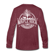 Load image into Gallery viewer, Men&#39;s &#39;Jack&#39; Long Sleeve T-Shirt - heather burgundy
