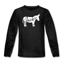 Load image into Gallery viewer, Kid&#39;s &#39;Jack&#39; Long Sleeve T-Shirt - charcoal gray
