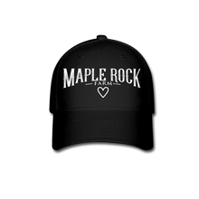 Load image into Gallery viewer, Maple Rock Farm &lt;3 w &#39;Jack&#39; Baseball Cap - black
