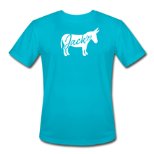 Load image into Gallery viewer, Men’s &#39;Jack&#39; Moisture Wicking T-Shirt - turquoise
