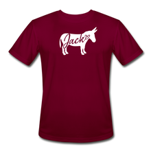 Load image into Gallery viewer, Men’s &#39;Jack&#39; Moisture Wicking T-Shirt - burgundy
