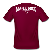 Load image into Gallery viewer, Men’s &#39;Jack&#39; Moisture Wicking T-Shirt - burgundy
