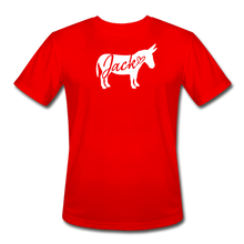 Load image into Gallery viewer, Men’s &#39;Jack&#39; Moisture Wicking T-Shirt - red
