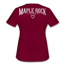 Load image into Gallery viewer, Women&#39;s &#39;Jack&#39; Moisture Wicking T-Shirt - burgundy
