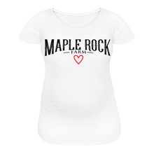 Load image into Gallery viewer, Women’s Maternity Maple Rock Farm &lt;3 T-Shirt
