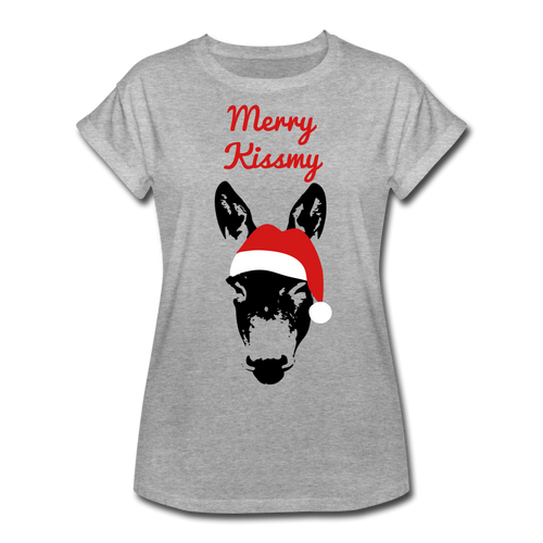 Women's Merry Kissmy T-shirt - heather gray