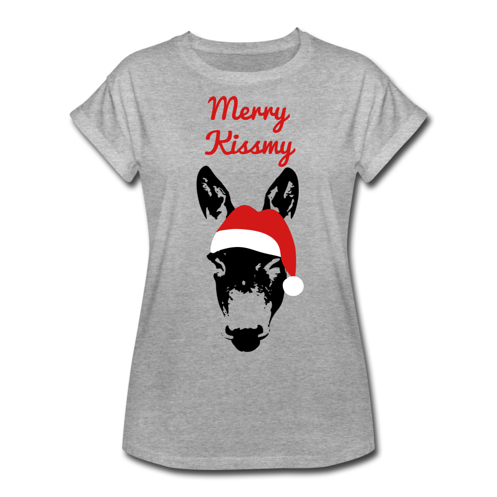 Women's Merry Kissmy T-shirt - heather gray