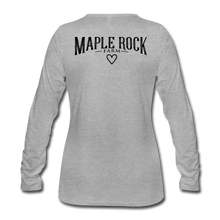 Load image into Gallery viewer, Women&#39;s Kiss my Long Sleeve - heather gray
