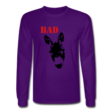 Load image into Gallery viewer, Men&#39;s Long Sleeve Bad T-Shirt - purple
