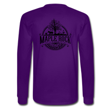 Load image into Gallery viewer, Men&#39;s Long Sleeve Bad T-Shirt - purple
